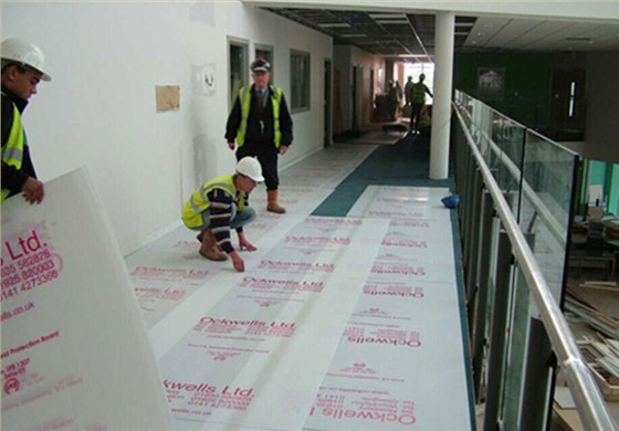 中空板－现场运用图