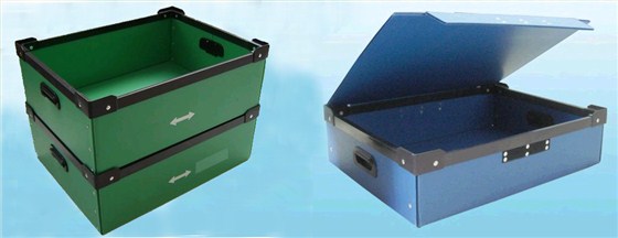 骨架型中空板周转箱1