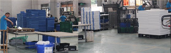 中空板周转箱人工