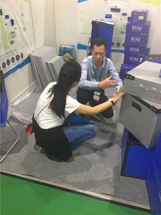 中空板厂家-汇源塑胶展会9