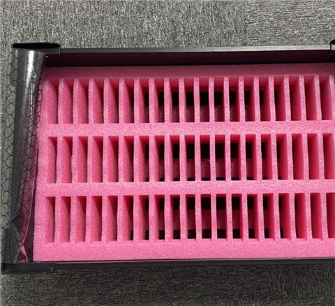 防静电防尘帘中空板骨架箱