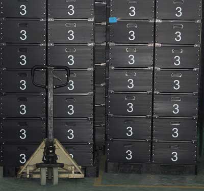 塑料中空板周转箱