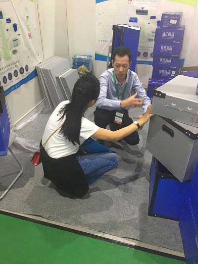 中空板厂家-汇源塑胶展会9