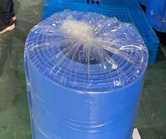 中空板采光棚搭建案例-汇源塑胶