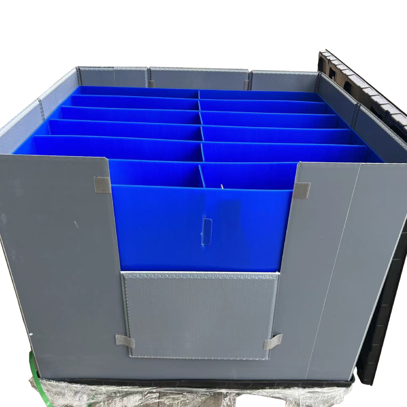 大型高强度折叠围板箱