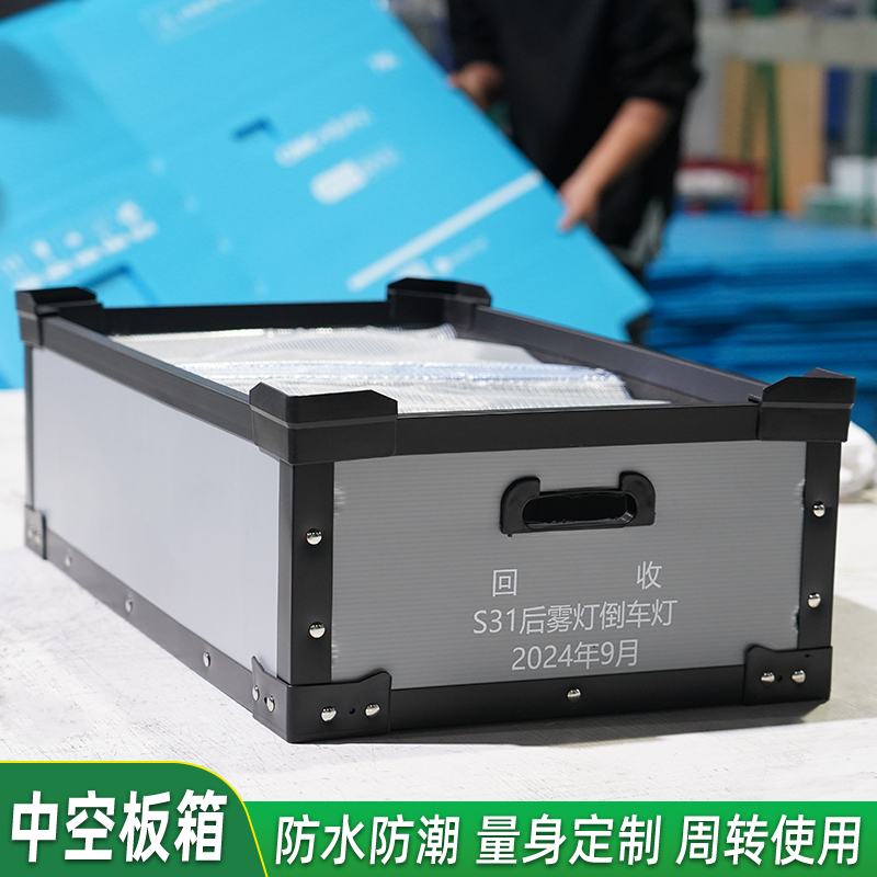 汽配车灯 防尘帘周转箱